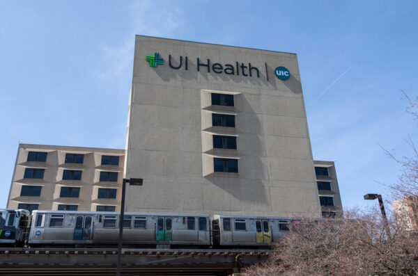 UI Health logo with UIC Logo